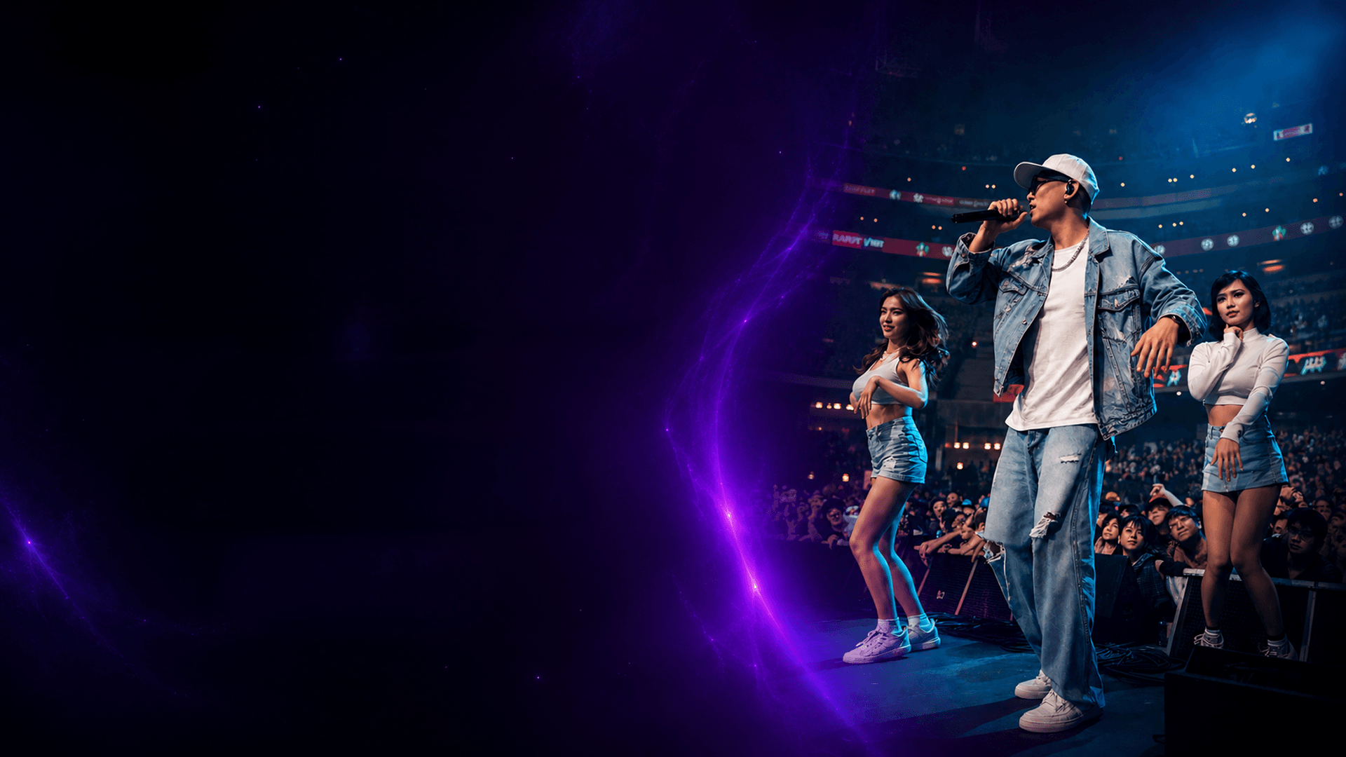 Infinity Concert live performance — crowd at a premium Eastern entertainment event